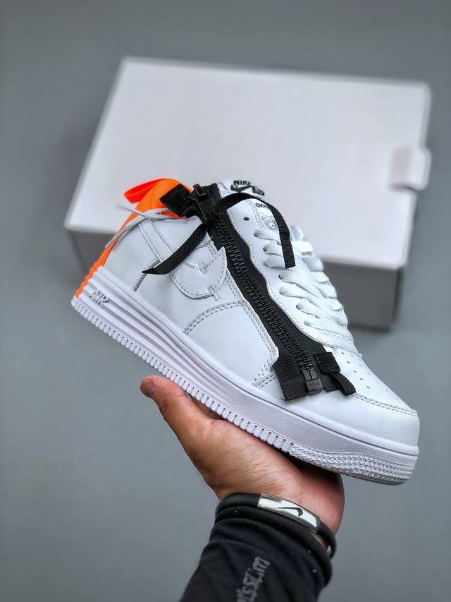 Acronym X Nike Lunar Force 1 collaboration. Original zipper and cardboard create