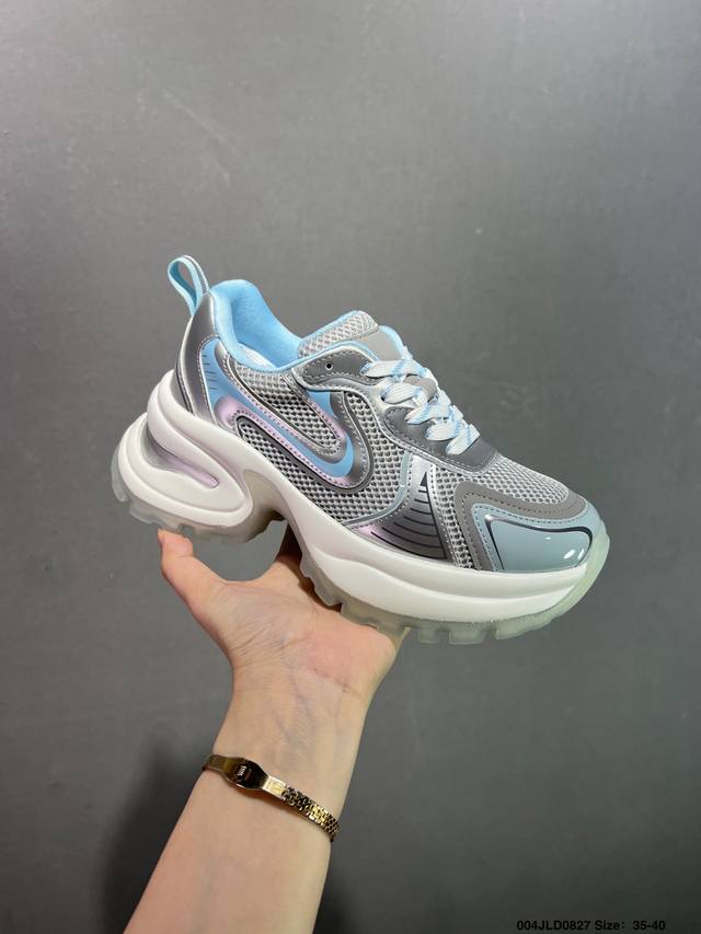 Company-level Gg-Cc Chunky Low versatile casual sports thick-soled height-enhanc