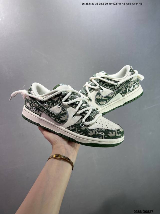 Special price Nk Dunk Low Retro "Diy high-end customization" low-top casual spor