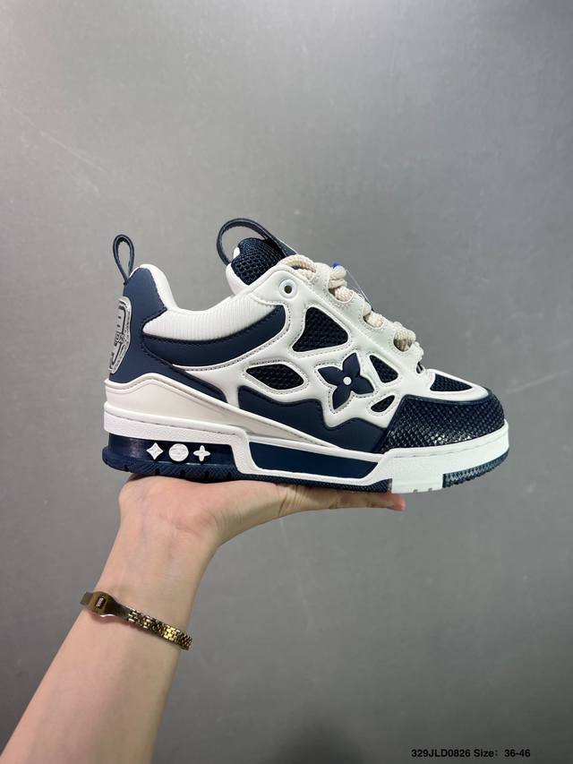 Louis Vuitton LV Louis Vuitton sneakers New LV Trainer sneakers in the latest co