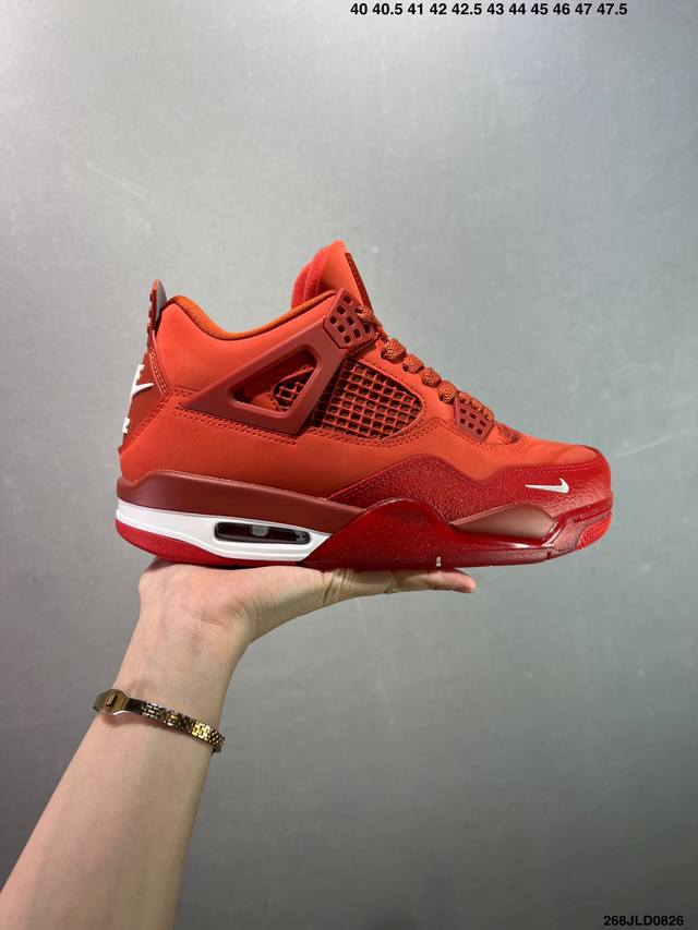 Company-level Aj4 Air Jordan 4 Retro "Infrared" Aj4 Qiao 4 men's cultural basket