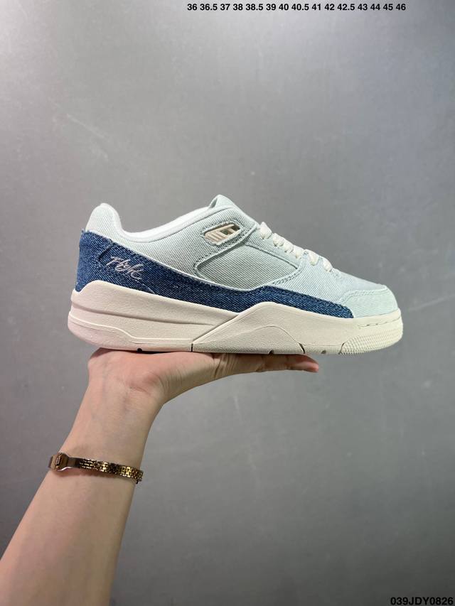 Air Jordan Flight Court Jordan low-top retro basketball shoes The design is simp