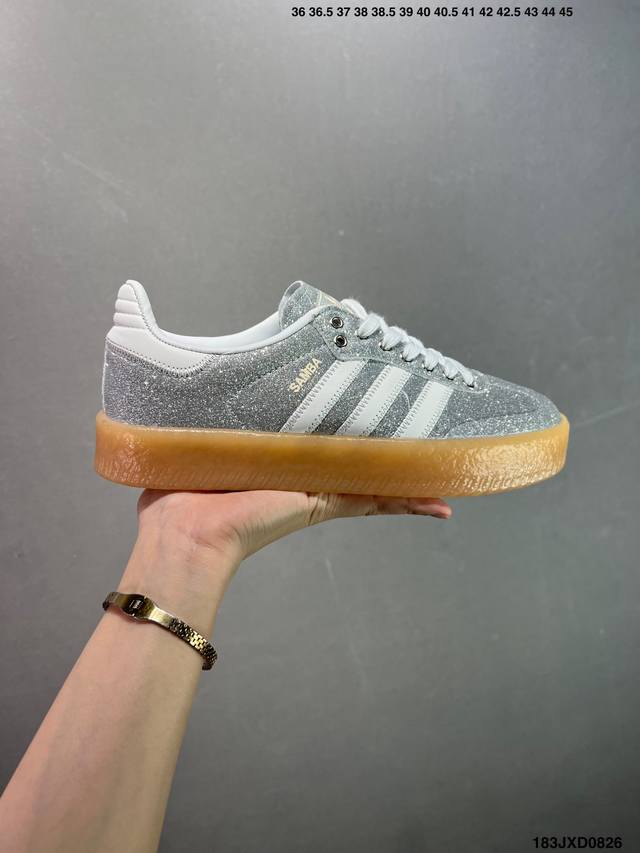 Company-level Adidas Samba Jane W Mary Jane shoes, full-toe pure original versio