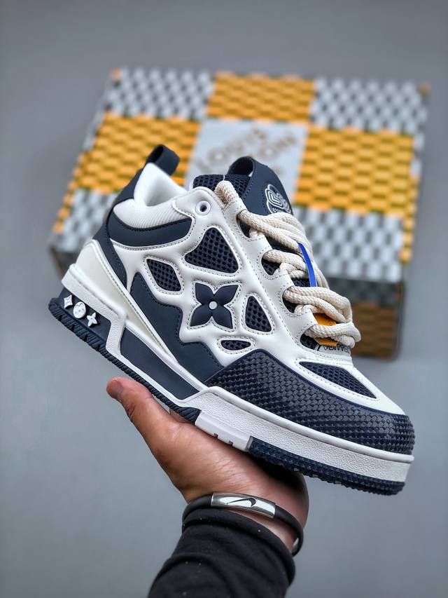 Louis Vuitton Trainer Sneaker Low Lv Louis Vuitton low-top sneakers are accurate