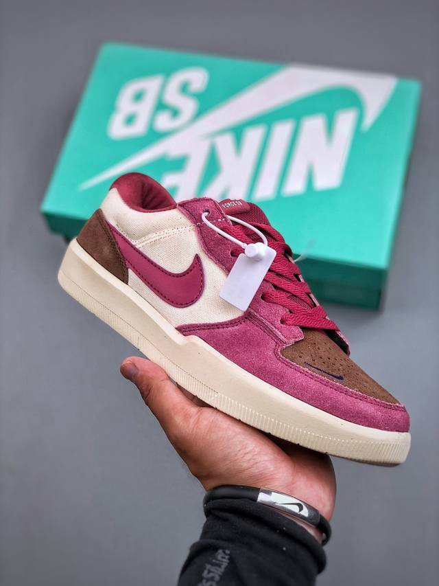 The Nike Sb Force 58 low-top sneaker brings cutting-edge innovation to the stree