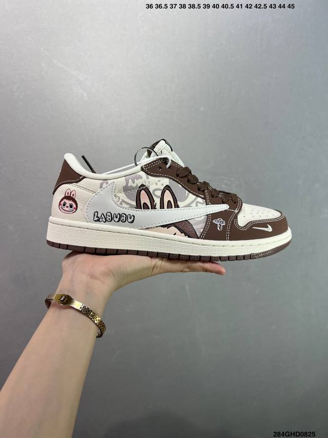 Corporate-level Nike Air Jordan 1 X Travis Scott Aj1 inverted hook Joe One inve