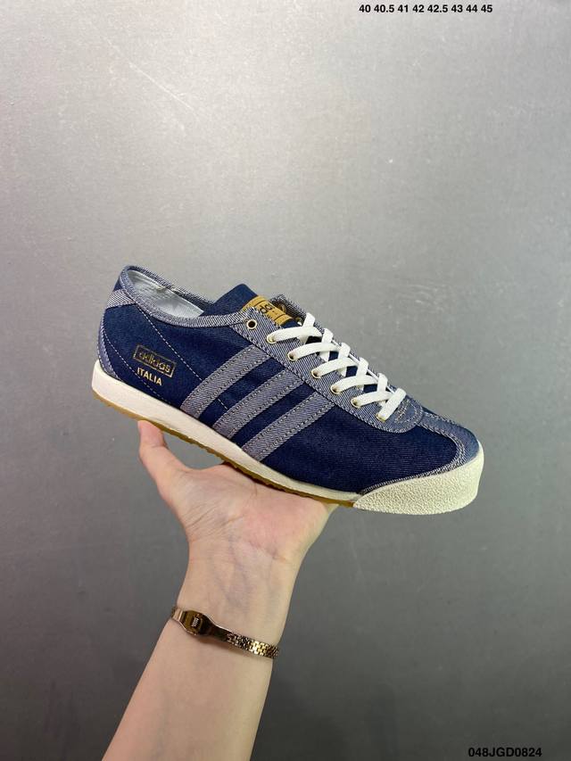 Company-level Adidas Spzl Denim Italia new summer Forrest Gump canvas shoes men