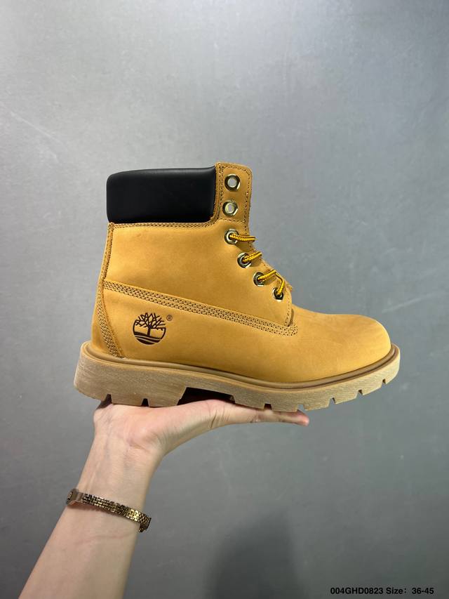 Company-level Timberland classic outdoor leisure high-top yellow boots, Zhongsha