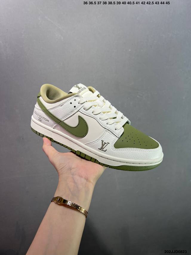 Nk Dunk Low Retro "Diy high-end customization" low-top casual sports sneakers Or
