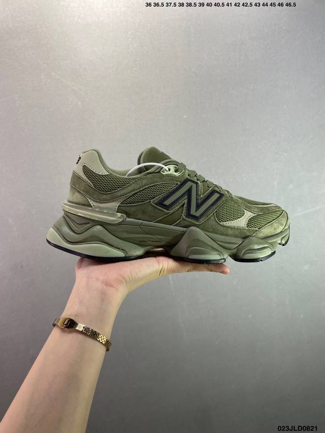Joe Freshgoods x New Balance Nb9060 collaboration Retro Casual Running Shoes. Th