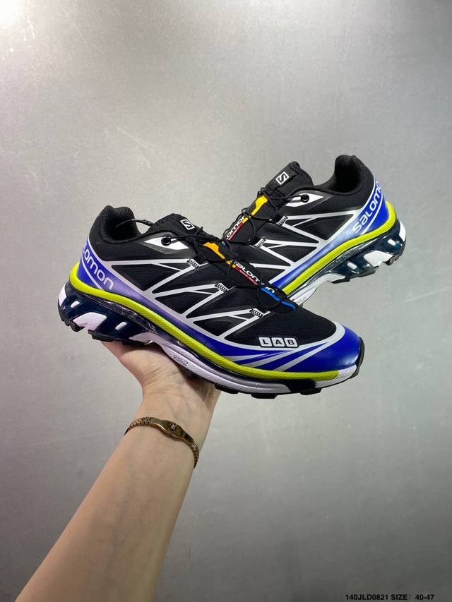 Salomon Xa Pro Xt-6 End outdoor trail running shoes feature Sensifit upper techn