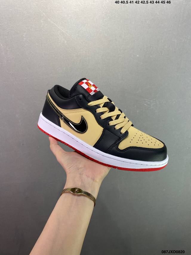 Company-level Nike Air Jordan 1 Low Aj1 Joe 1 low-top casual sneakers synchroni