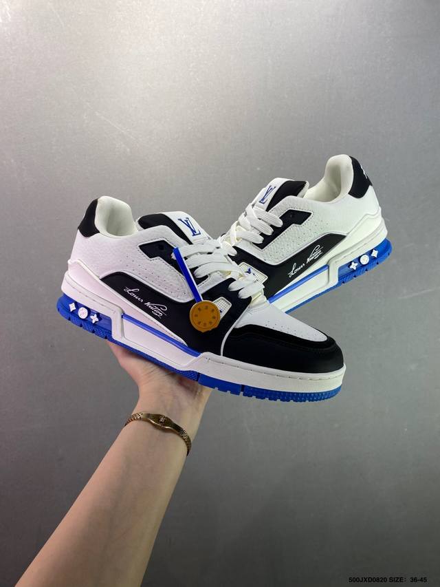 Corporate-grade Louis Vuitton LV Louis Vuitton sneakers New LV Trainer latest c