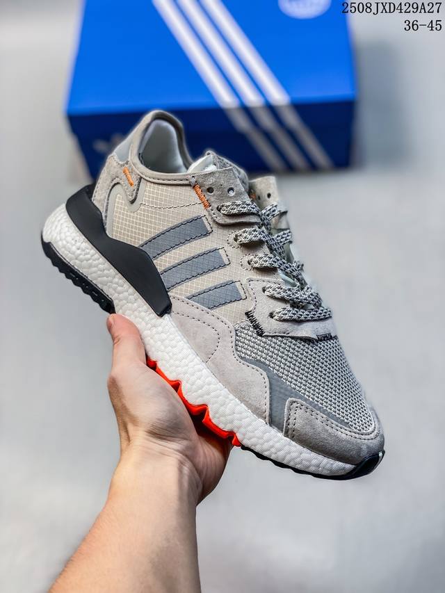 Adidas Nitejogger running shoes for men and women Fv1267 Gx2184 Hp11850 Size: a