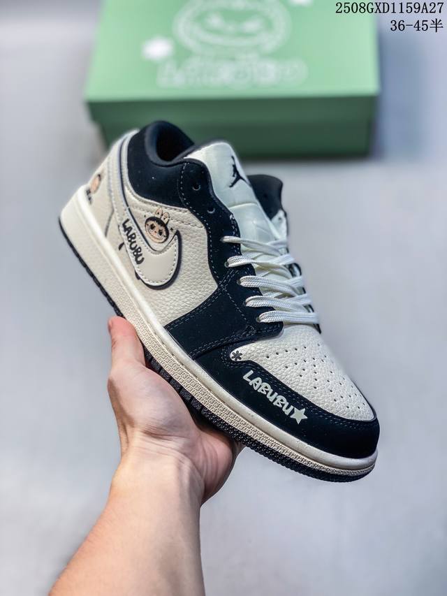 Overseas hit limited edition sale! Nike Jordan Air Jordan 1 "Beihei Labubu" hig