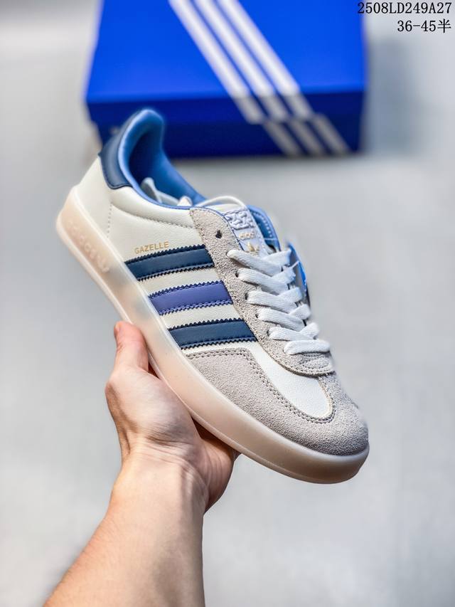 Ad Gazelle Indoor Trainers Low-Top Retro, Versatile, Casual, German Training-Sty