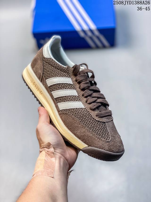 Adidas Adidas Trefoil men's and women's shoes 2025 autumn new Sl 72 Rs casual s