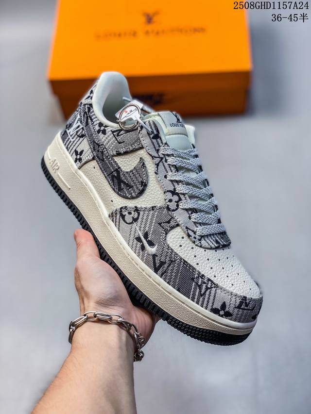 Limited edition overseas sale! Corporate-grade Nike Air Force 1 '07 Low "LV Joi