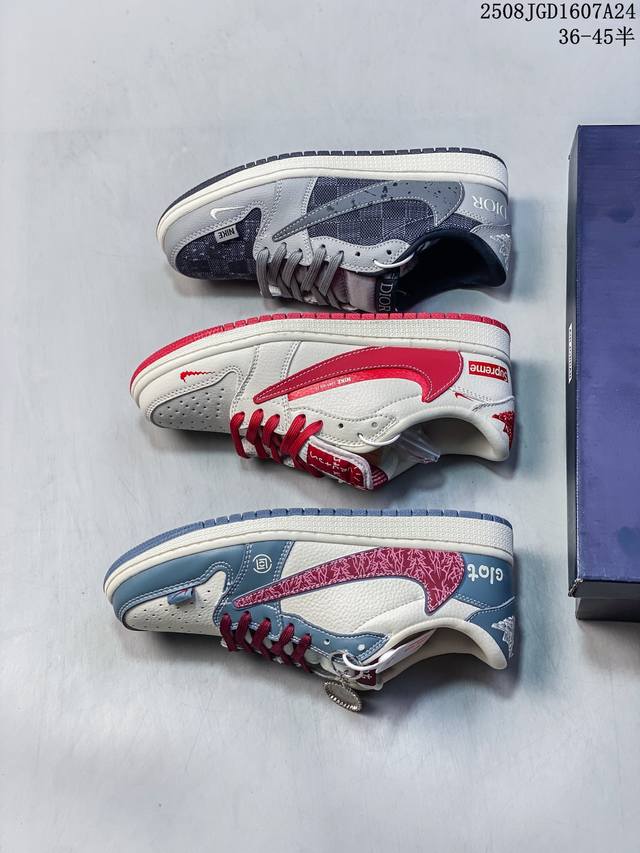 Travis Scott x Fragment Design x Jordan Air Jordan 1 Low Og Sp "The North Face J