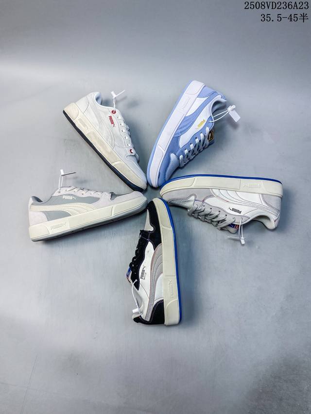 Special price Corporate-level Puma Lx Court Low Denim non-slip and wear-resistan