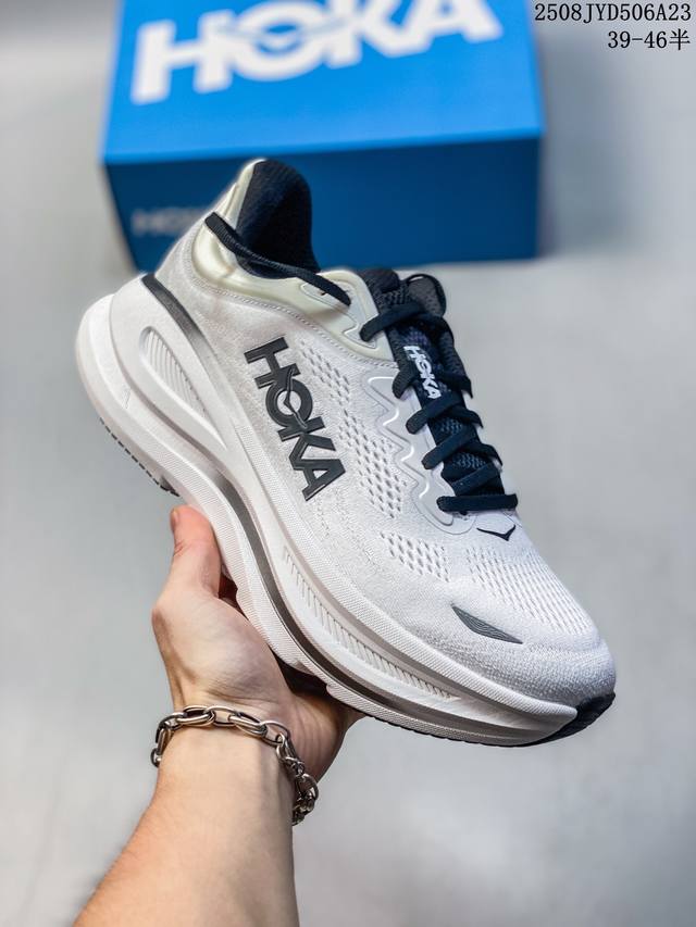 Genuine half size Hoka Bondi 9 cushioning Bondi 9 marathon running shoes Size: