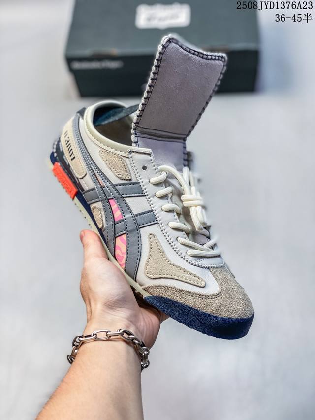 Onitsuka Tiger Mexico 66 Custom Sneakers Panda Mischief Love Era Comfortable and