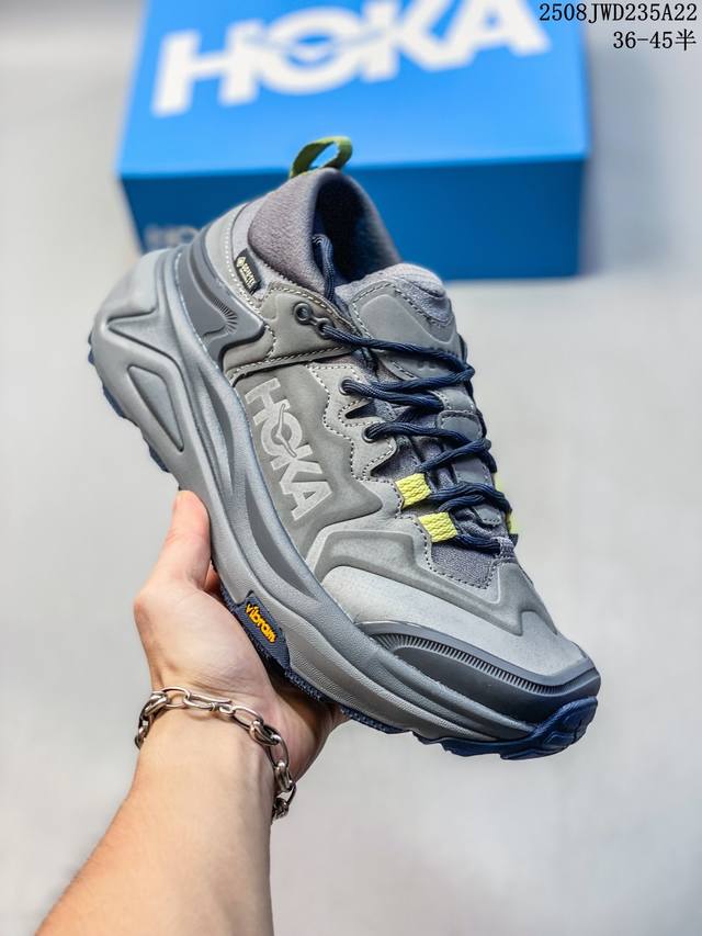 #The first real shot of the company-level Hoka One One Kaha 3 Low GTX low-top pr