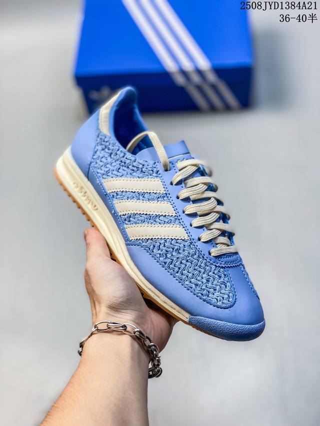 Adidas Originals Sl 72 Rs casual non-slip wear-resistant low-top sneakers Classi