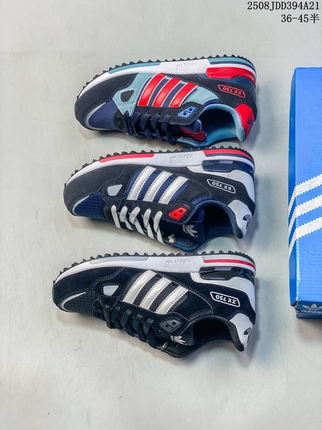 Adidas Original Zx 750 Mesh Breathable Casual Running Shoes Item No.: G20873 Si