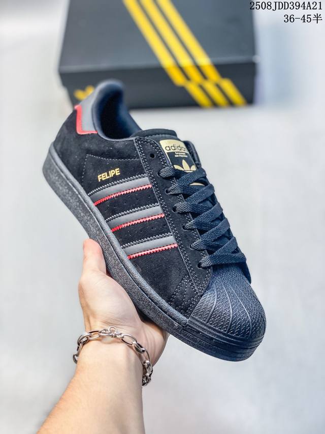 Adidas Originals Superstar classic shell head series low-top versatile casual sp