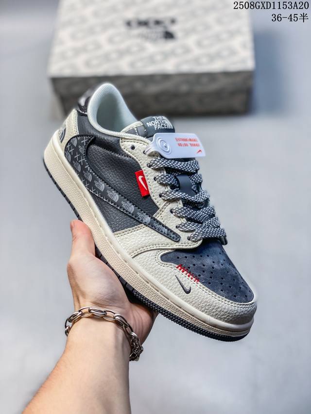 Nike Sb Dunk Low "Lv Joint Dark Night White" High-end customized low-top casual