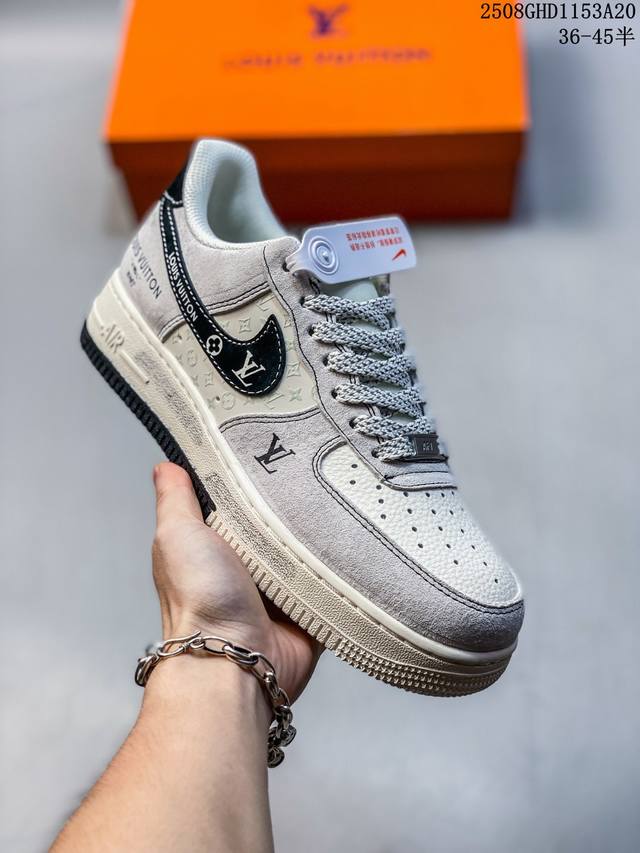 Limited edition overseas sale! Corporate-grade Nike Air Force 1 '07 Low "LV Joi