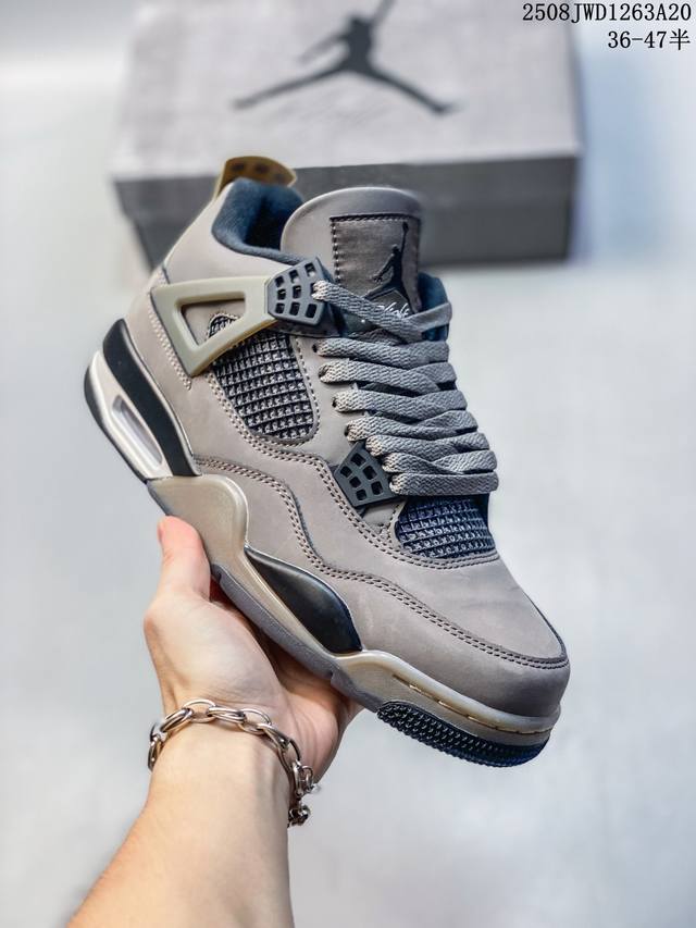 Company-level Aj4 Air Jordan 4 Retro "Infrared" Aj4 Qiao 4 men's cultural baske