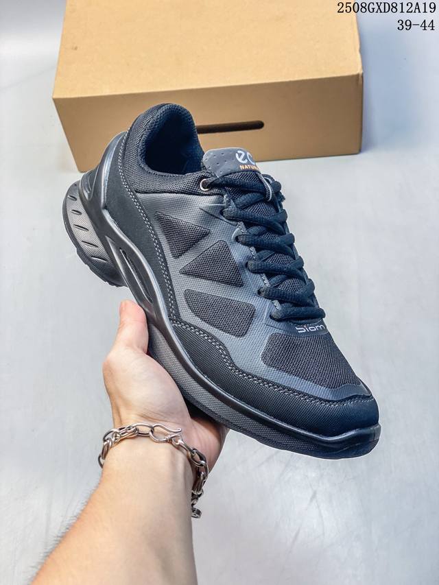 Eeco 837594 men's outdoor shoes, sports casual shoes, lace-up mesh, breathable,