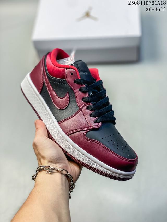Corporate-grade Air Jordan 1 Low casual sneakers in official colorways. The onl