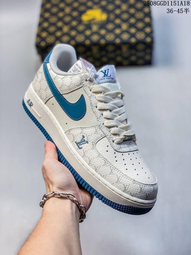 Limited edition overseas sale! Corporate-grade Nike Air Force 1 '07 Low "LV Joi