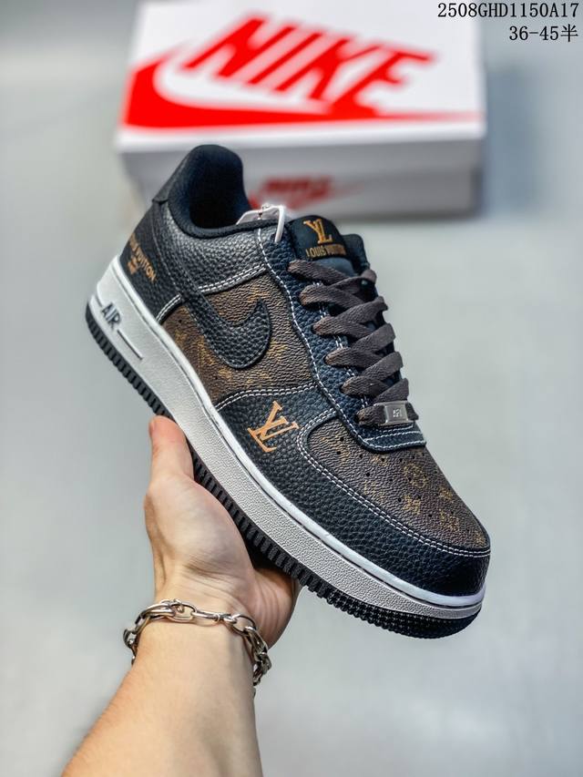 Limited edition overseas sale! Corporate-grade Nike Air Force 1 '07 Low "Gucci