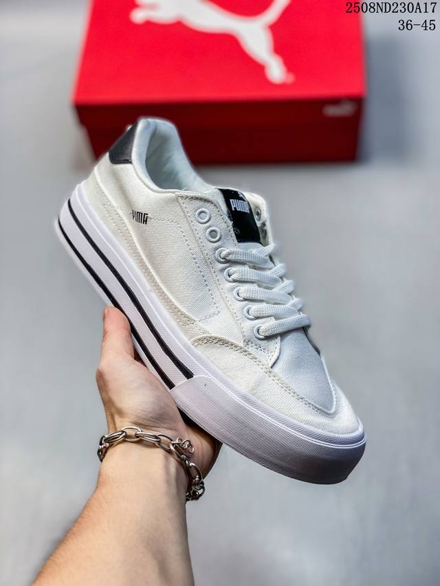 Genuine Puma Court Classic Vulc Fashionable, Versatile, Comfortable, Trendy Pum