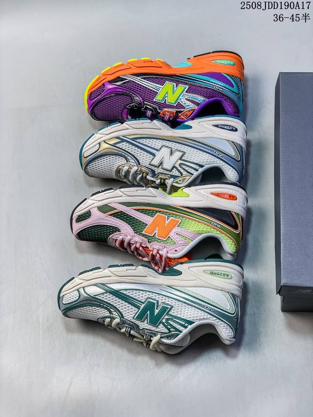 New Balance 740 retro running shoes Xiaohongshu hot-selling official website sol