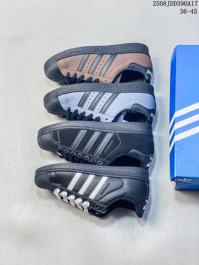 Adidas Originals Superstar II Shell Toe Series Low-Top Classic All-Match Casual