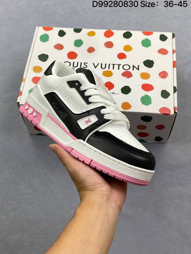 Lv Arch Light Sneaker Casual Sports Culture All-match Basketball Sneakers Size: