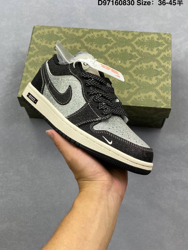 Welfare Company-level Nike Air Jordan 1 X Travis Scott Aj1 inverted hook Joe On