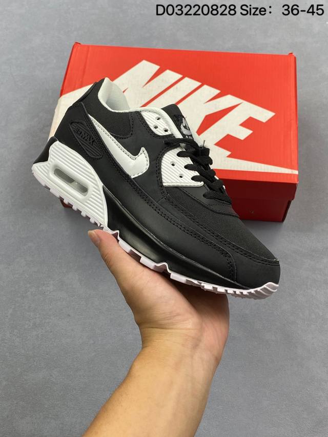 Authentic Nike Air Max 90 original retro air cushion versatile casual sports jog