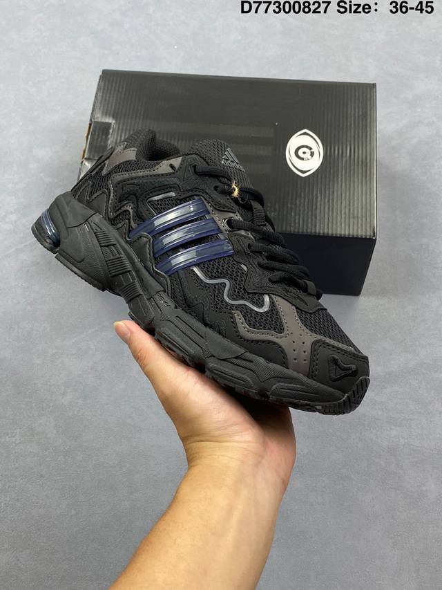 Adidas Originals Response Cl retro casual running shoes. The upper is made of la