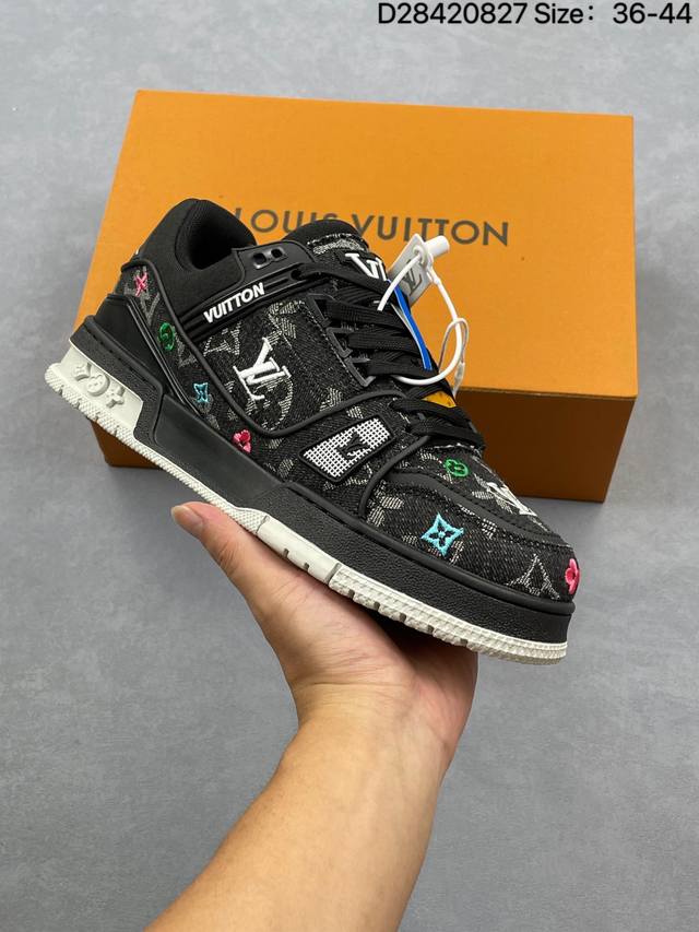 Lv Arch Light Sneaker Casual Sports Culture All-match Basketball Sneakers Size: