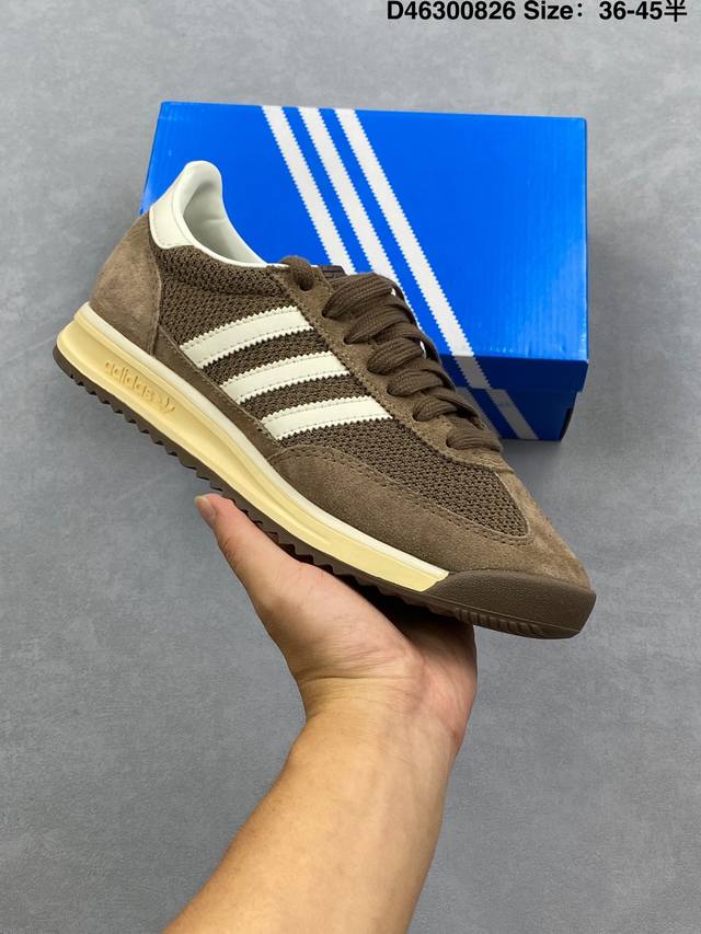 Adidas Originals Sl 72 Rs casual non-slip wear-resistant low-top sneakersClassic