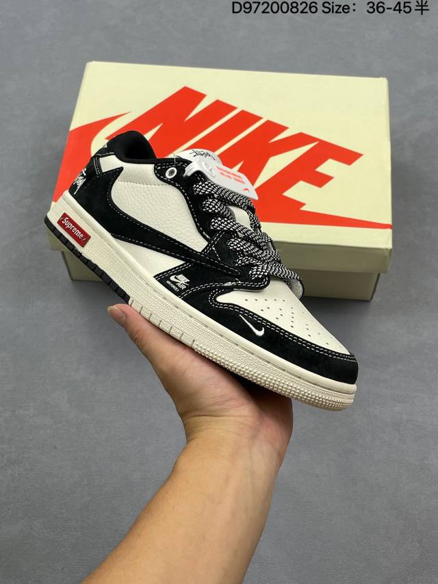 Aj1 reverse hook collaboration Travis Scott x Air Jordan 1 "Reverse Mocha" Aj1 J