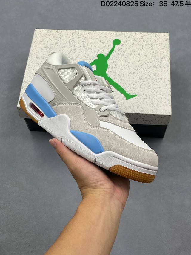 Jordan Air Jordan 4 RM non-slip low-top retro basketball shoes. This shoe adopts