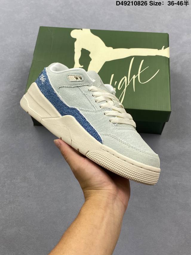 Nike Jordan Flight Court, a stylish, casual, non-slip, and durable low-top sneak