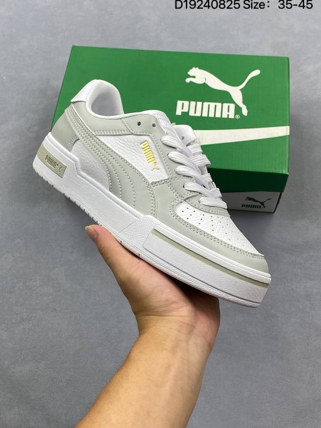 Puma classic contrast color sneakers for men and women couples, casual and fashi